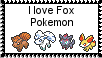 fox pokemon stamp